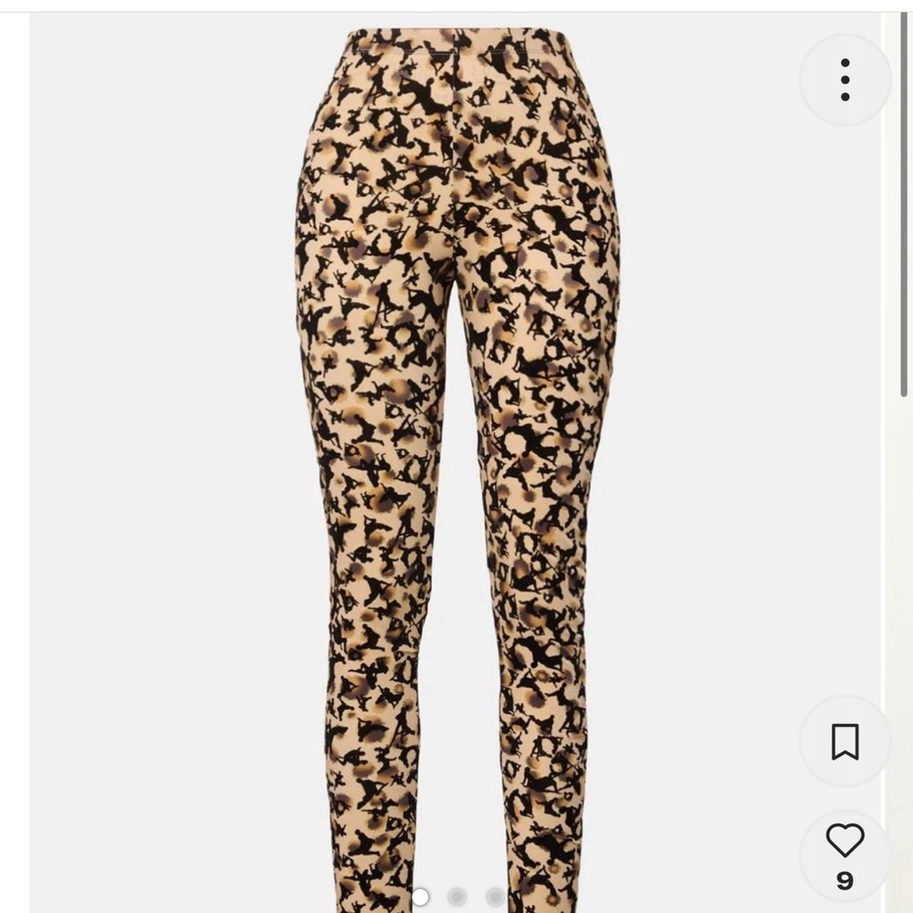 BRAND NEW POSTER GIRL PANTS.WORN ONCE. GREAT STRETCH WITH THICK MATERIAL.
